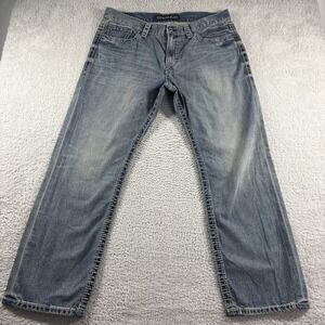 Express Jeans Blake Loose Fit Boot Mens 38x32 (Fits 38x30) Y2K Faded